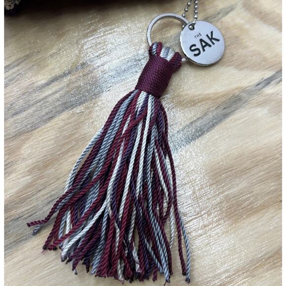 The Sak Crocheted Mini Bag Shoulder Purse Organizer Travel Small Boho - Picture 4 of 12